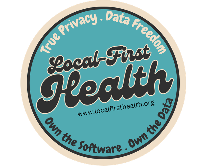 Local-First Health. True Privacy · Data Freedom. Own the Software · Own the Data.